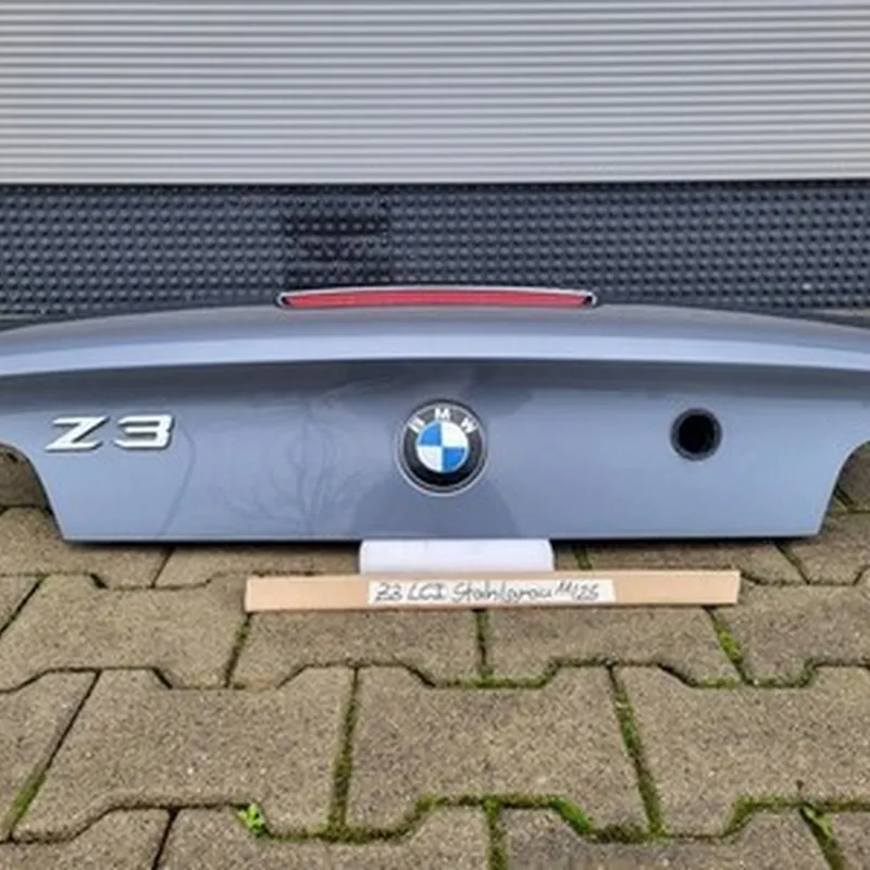 BMW Z3 Roadster Heckklappe Heckdeckel Kofferraum Deckel Stahl Grau ABHOLUNG