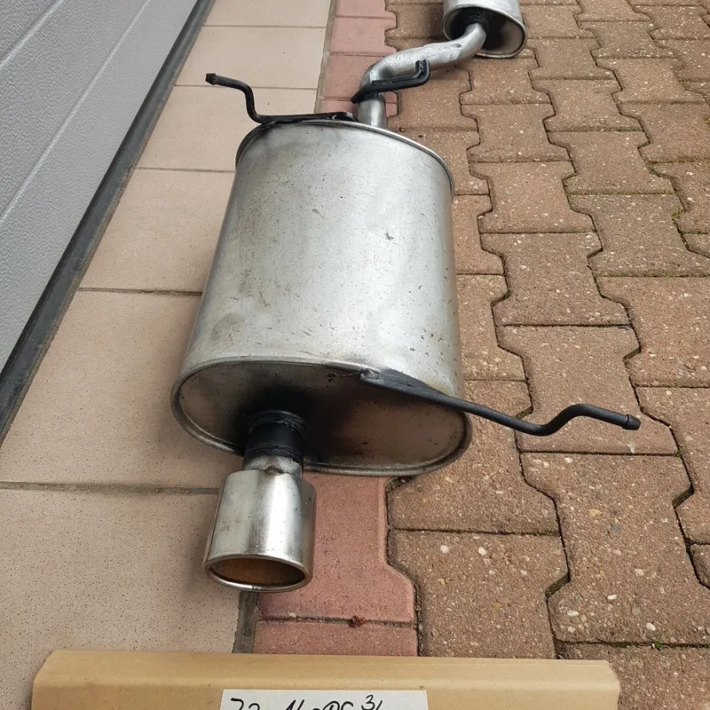 BMW Z3 Roadster Auspuff Endschalldämpfer Endtopf + Mittelschalldämpfer 140 PS