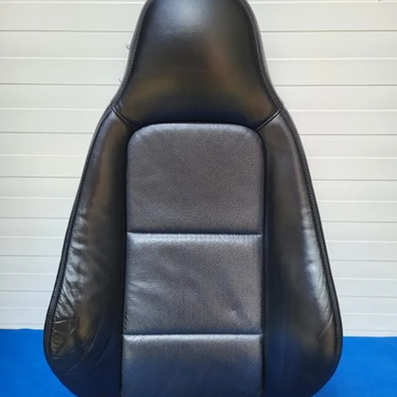 BMW Z3 Roadster Bei Fahrer Sitz Oberteil Lehne Leder schwarz Rückenlehne Heizung