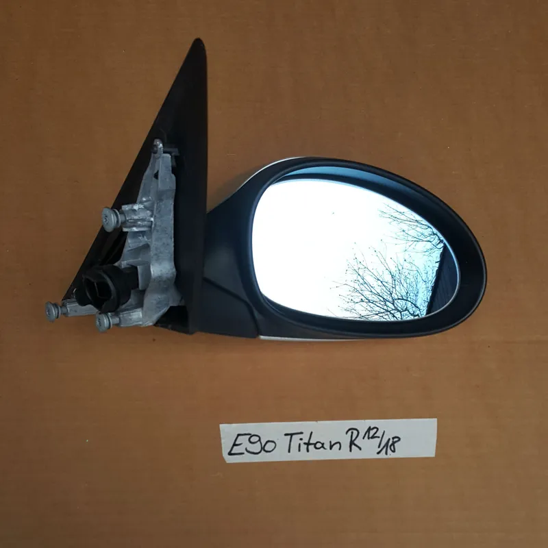 BMW E90 E91 Aussenspiegel Seiten Spiegel Titan silber metallic 354 RECHTS