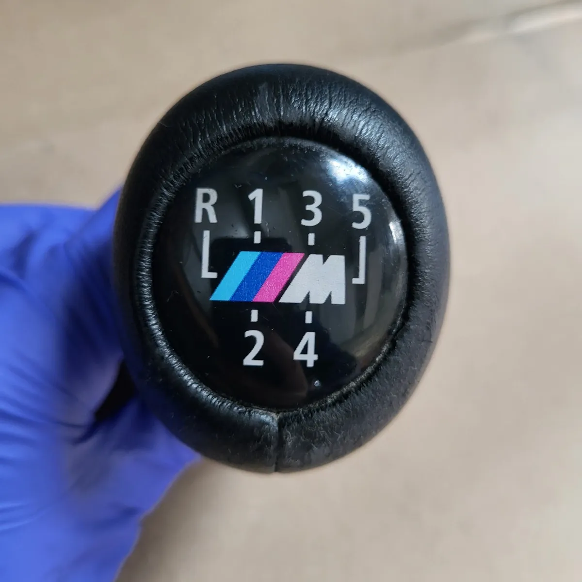 BMW E36 Z3 M3 Schaltknauf 5 Gang Sport Schaltung Gangwahl Schalter Leder