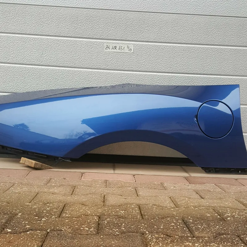 BMW Z4 Seitenwand Aussenhaut Kotflügel HINTEN RECHTS  Montego Blau A51