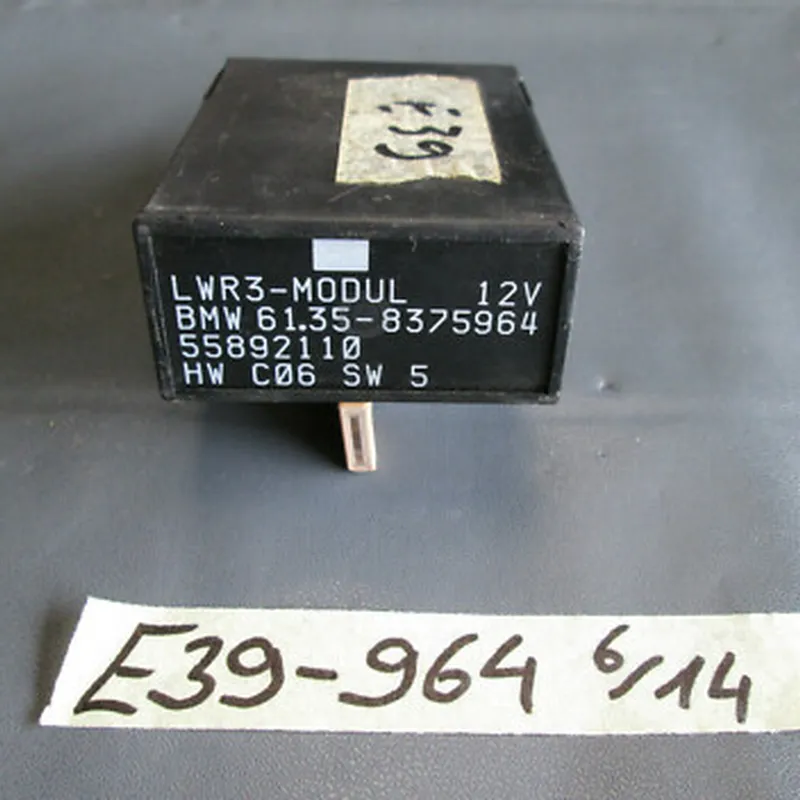 BMW E38 / E39 LWR 3 Modul /  Steuergerät Leuchtweiten Regulierung 8375964