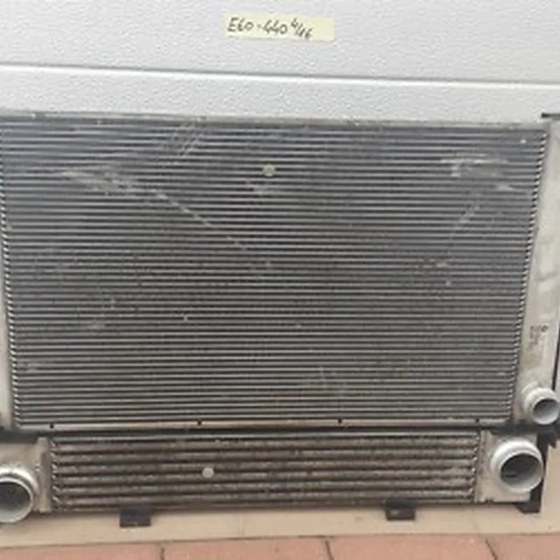 BMW E60 E61 Kühlerpaket Wasserkühler 7787440 Ladeluftkühler Klimakondensator  