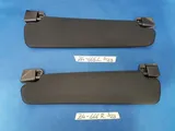 BMW Z4 E85 Sonnenblende Set Sonnen Schutz LINKS 7016665 RECHTS 7016666 Schwarz 