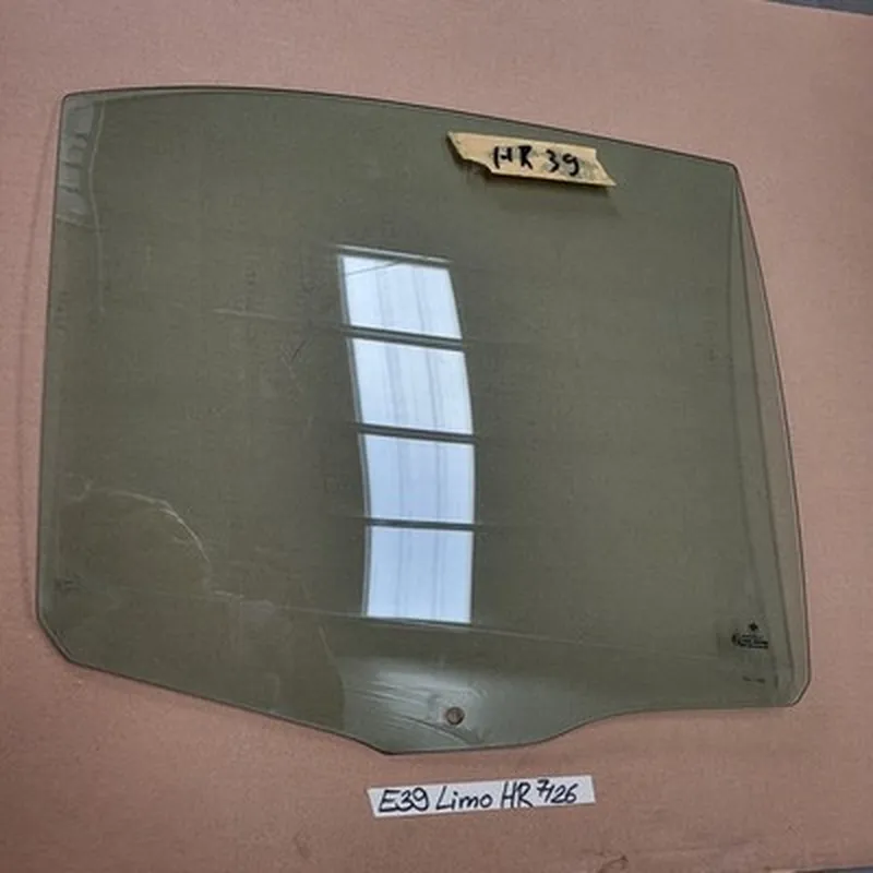 BMW E39 Limousine Seiten Scheibe / Fenster Glas HINTEN RECHTS
