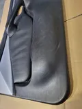 BMW Z3 Tür Verkleidung Leder Schwarz RECHTS + Griff + Chrom Leiste Airbag-Klappe