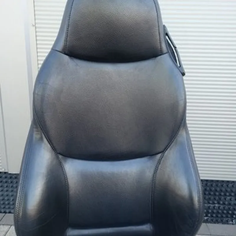 BMW Z3 Fahrer Sport Sitz Oberteil Leder Schwarz Rückenlehne Sitzheizung ABHOLUNG