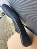 BMW Z3 Roadster Bei Fahrer Sitz Oberteil Lehne Leder Bezug schwarz RECHTS