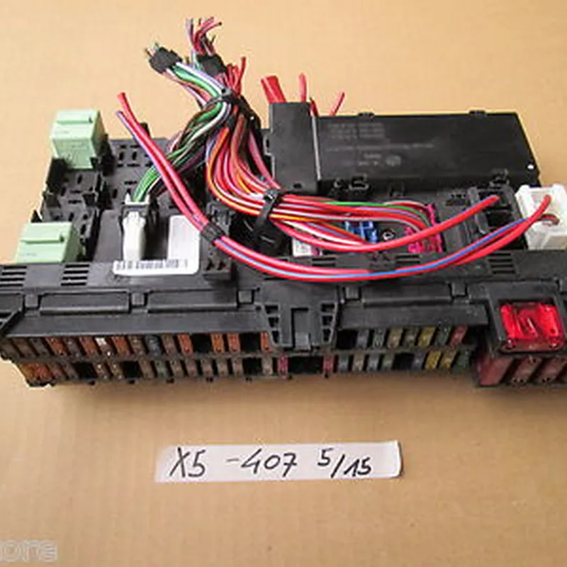 BMW X5 E53 Sicherungskasten 6907395 + Deckel 8380407 + Sicherungen