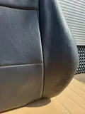 BMW Z3 Roadster Fahrer Sitz Oberteil  Leder schwarz Rücken Lehne + Gurt Halter