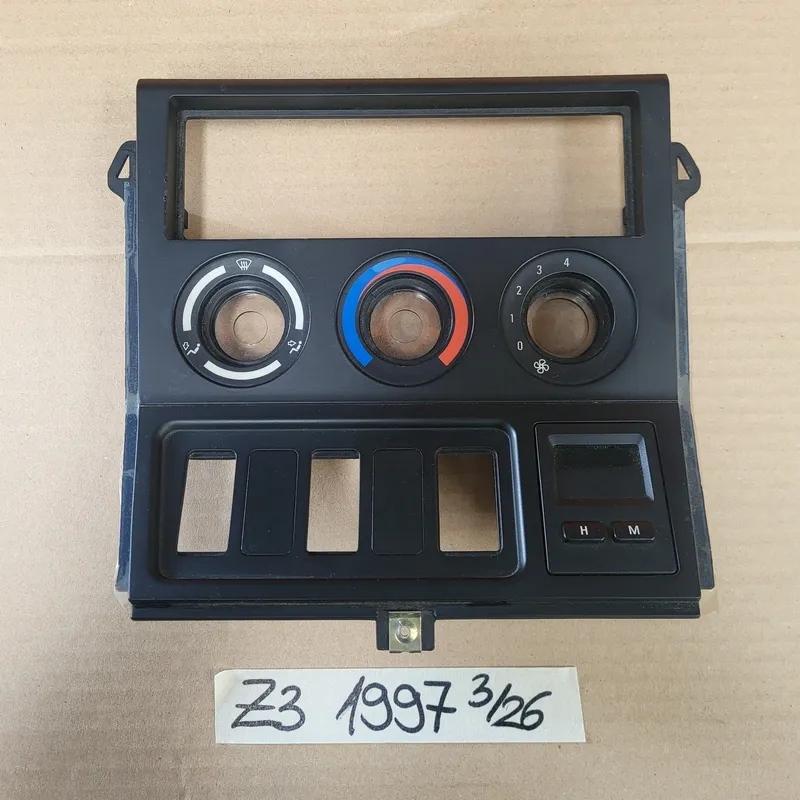 BMW Z3 Roadster Mittelkonsole Klima Blende Verkleidung Heizung  8397702 Schwarz