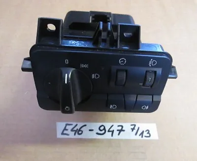 BMW E46 Lichtschalter / Schaltereinheit Licht / Nebelscheinwerfer 6907947