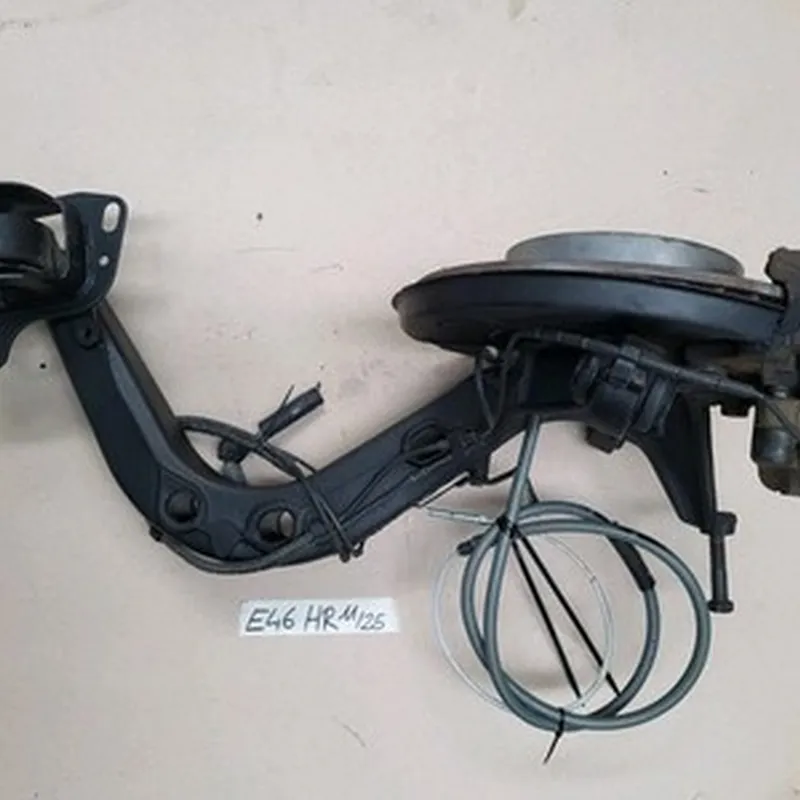 BMW E46 Achsschenkel 1094464 Achsschwinge  Längslenker HINTEN RECHTS