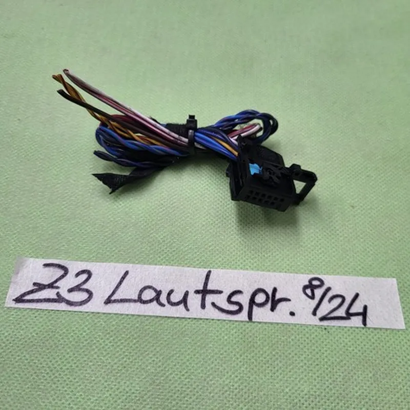 BMW Z3 Roadster Tiefton Lautsprecher Stecker mit Kabel Stück abgeschnitten 