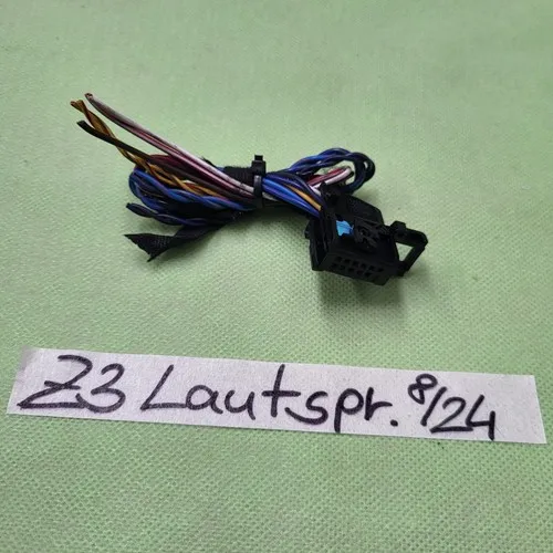 BMW Z3 Roadster Tiefton Lautsprecher Stecker mit Kabel Stück abgeschnitten 