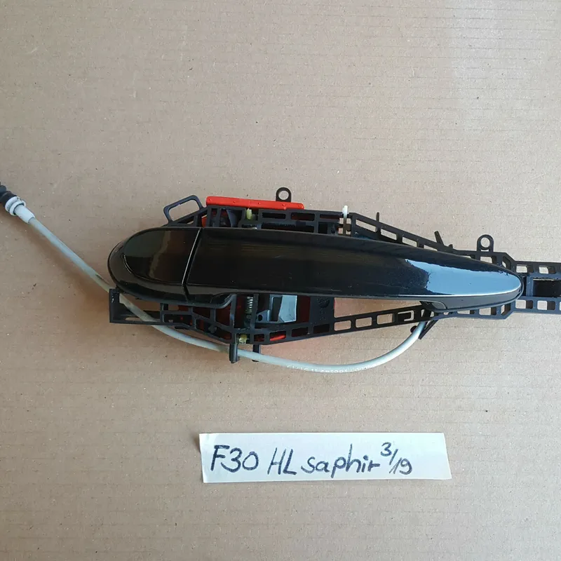 BMW F30 F31 F34 F35 F80 Tür Griff HINTEN LINKS black saphir schwarz