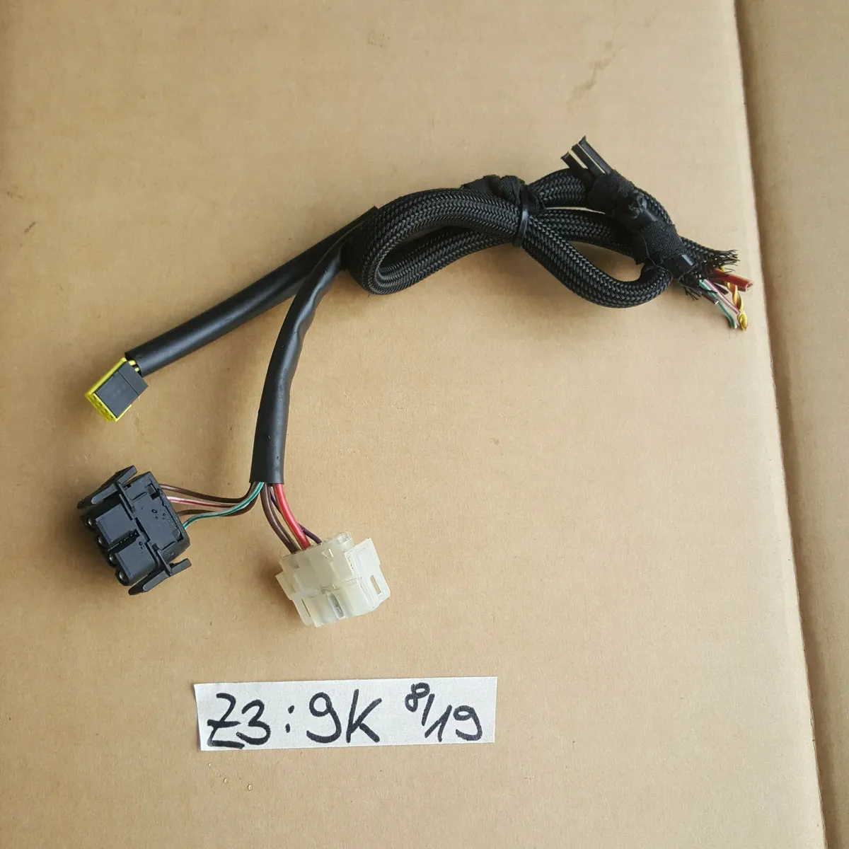 BMW E36 Z3 Sitz Stecker Anschluss Kabel abgeschnitten 9 Einzel Kabel