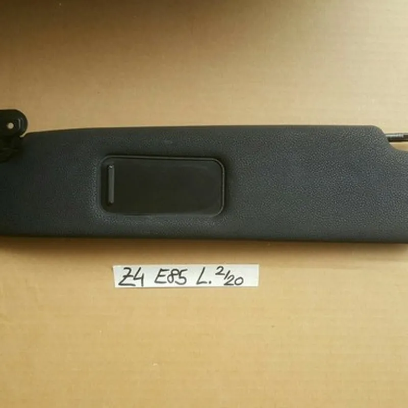 BMW Z4  E85 Sonnenblende Sonnen Schutz Blende schwarz VORNE LINKS 7016665