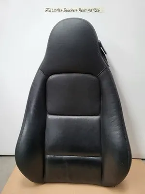 BMW Z3 Roadster Fahrer Sitz Oberteil  Leder Snake Rücken Lehne Polster + Heizung