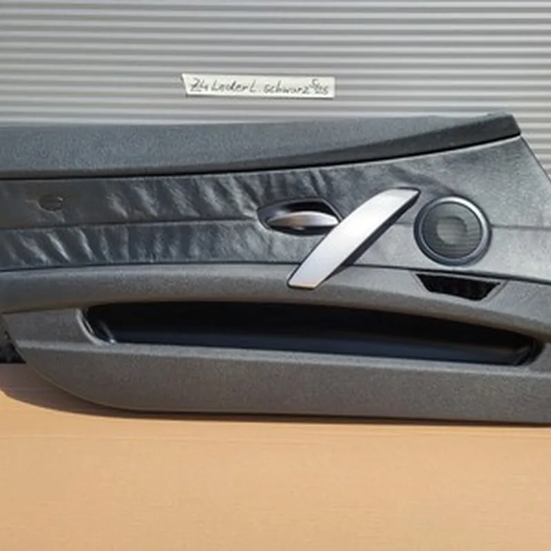Türverkleidung BMW Z4 E85 Türtafel Fahrer Seite LINKS Leder Oregon Schwarz Black