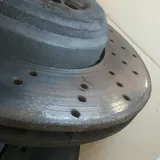 BMW E90 E92 E93 M3 Bremsscheiben Bremsscheibe belüftet HINTEN rechts + links 