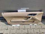 BMW E46 Cabrio Coupe Türverkleidung Leder Beige LINKS Harman Kardon Griff Blende