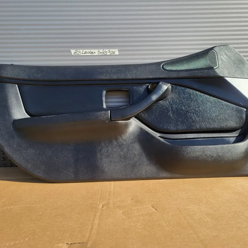 BMW Z3 Roadster Coupe Tür Verkleidung Türtafel Leder Schwarz LINKS + Tür Griff