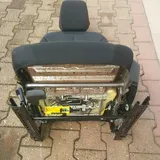 BMW F30 F31 F34 Fahrer Sitz Stoff schwarz grau anthrazit mit Airbag  VORNE LINKS