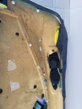 BMW Z3 Tür Verkleidung Leder Schwarz LINKS + Griff + Chrom Leiste Airbag-Klappe