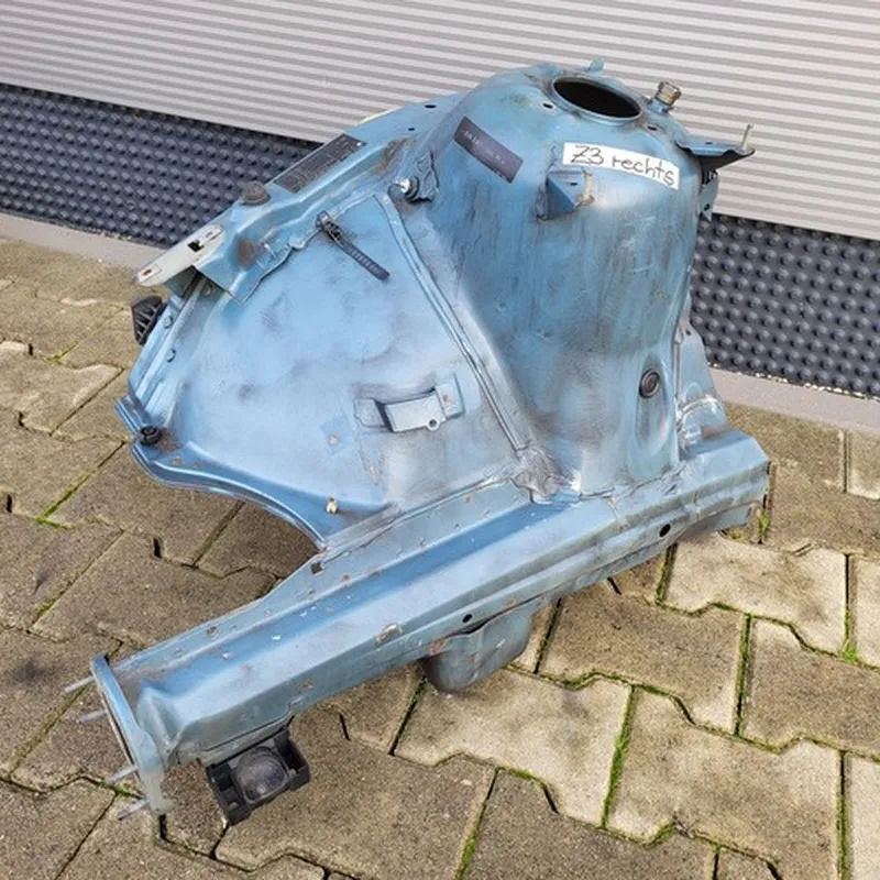 BMW Z3 Radhaus Träger Hälfte Spitze Längsträger Dom Reparaturblech RECHTS grau