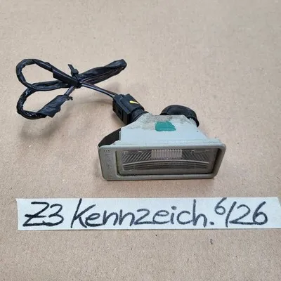BMW Z3 Nummernschild Beleuchtung HINTEN 8360205 Kennzeichen Lampe + Kabel