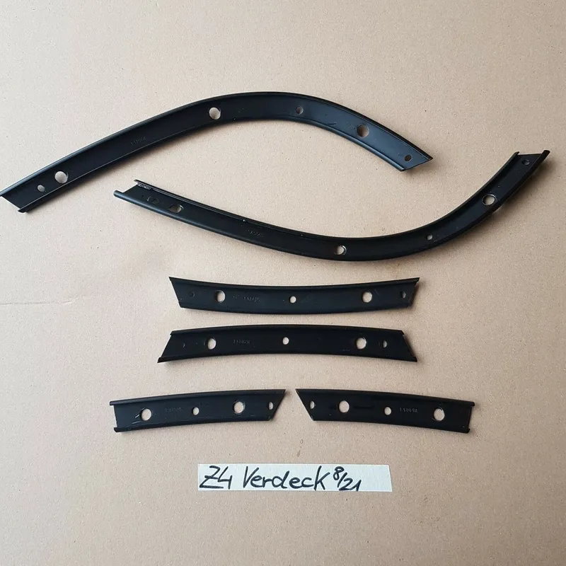 BMW Z4 E85 Roadster Dichtung Verdeck Leiste Führung Schiene rechts links