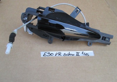 BMW E90 E91 E92 Tür Außen Griff schwarz Träger + Schliessbügel VORNE RECHTS