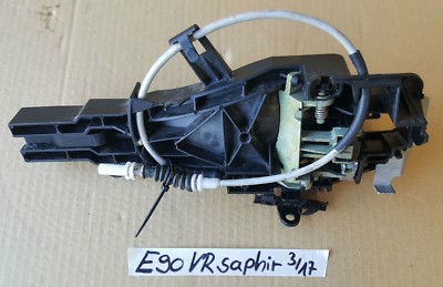 BMW E90 E91 E92 Tür Außen Griff black saphir Träger + Schliessbügel VORNE RECHTS