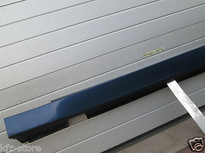 BMW E60 / E61 Seitenschweller Schweller LINKS Mystic blau metallic ABHOLUNG