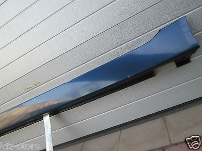 BMW E60 / E61 Seitenschweller Schweller LINKS Mystic blau metallic ABHOLUNG