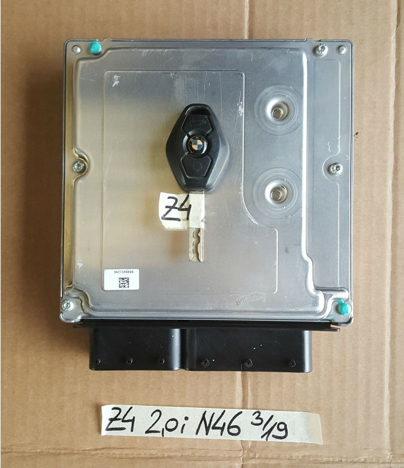 BMW Z4 E85 Motor Steuergerät 7561834 EWS Modul 6988104 + Schlüssel N46 Motor