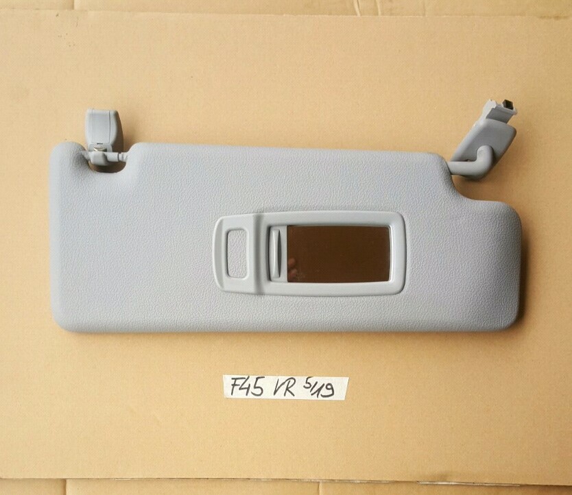 BMW 2er F45 Sonnenblende grau Sonnen Schutz Blende RECHTS beleuchtet 7336258