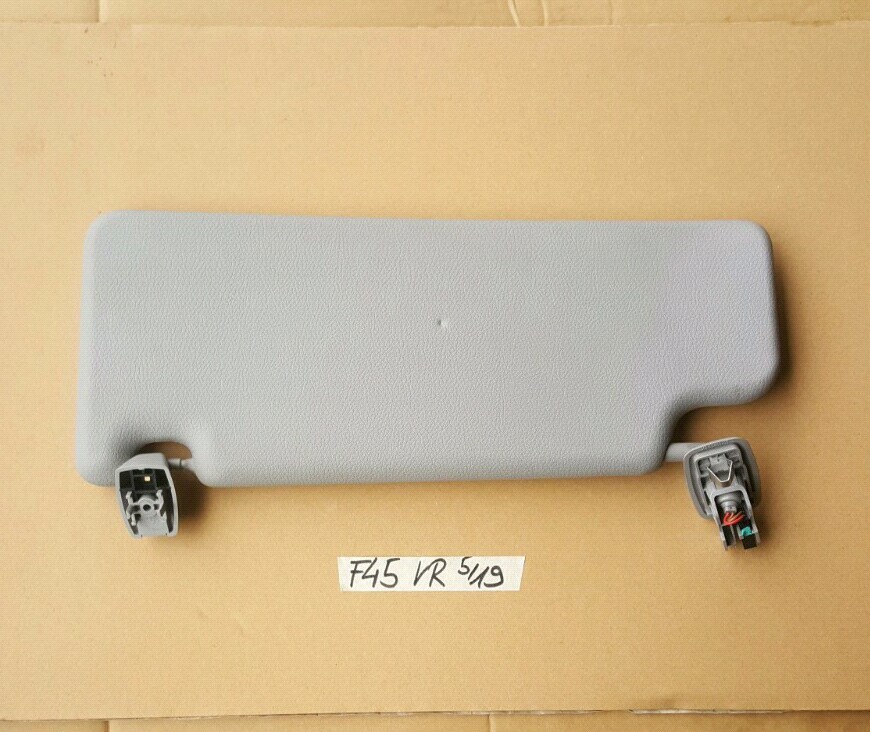 BMW 2er F45 Sonnenblende grau Sonnen Schutz Blende RECHTS beleuchtet 7336258