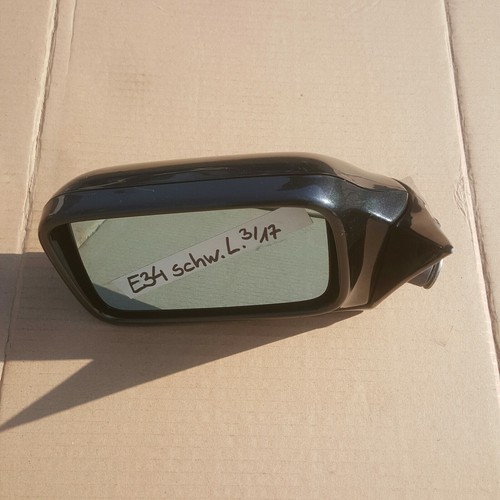 BMW E34 Seiten Außen Spiegel LINKS - cosmos schwarz