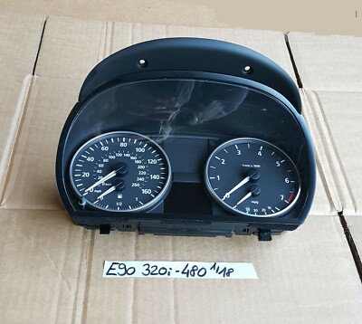 BMW E90 E91 E92 Tachometer Meilen Tacho 320i Kombiinstrument Speedometer 6983480
