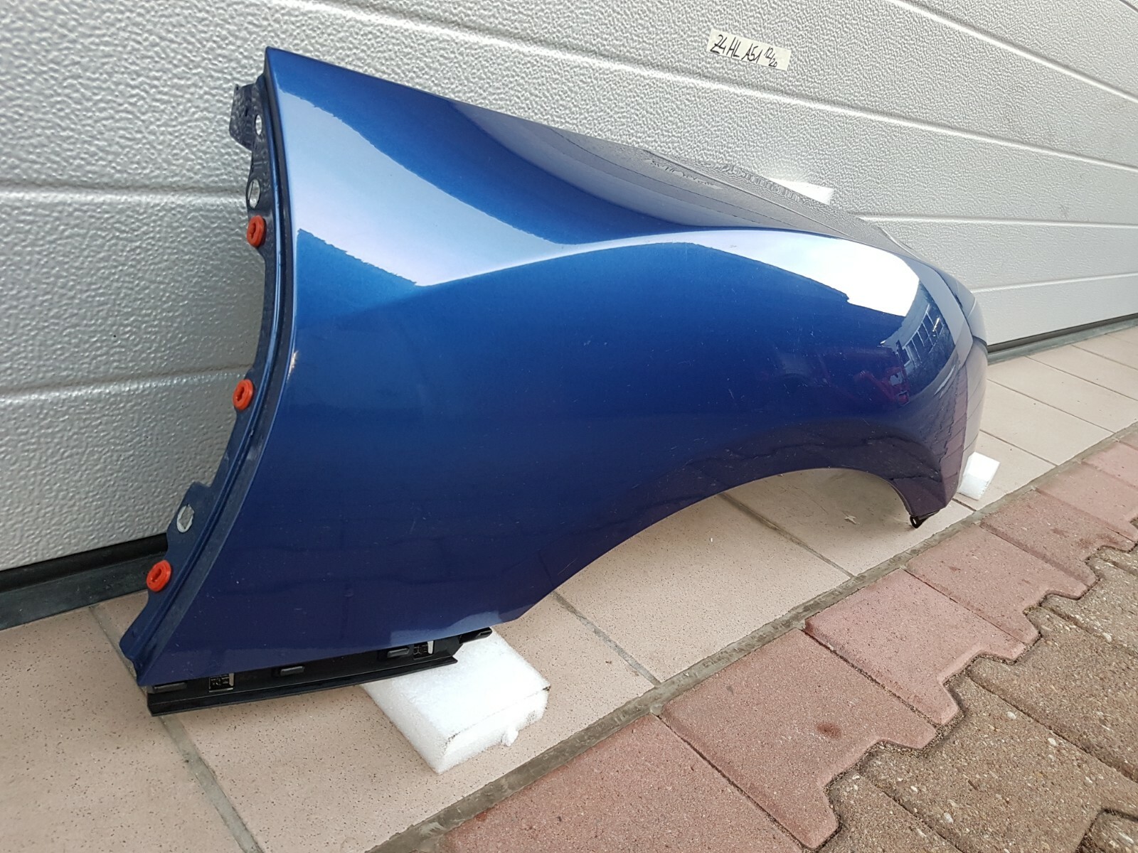 BMW Z4 E85 Seitenwand Aussenhaut Kotflügel hinten rechts ODER links Blau A51