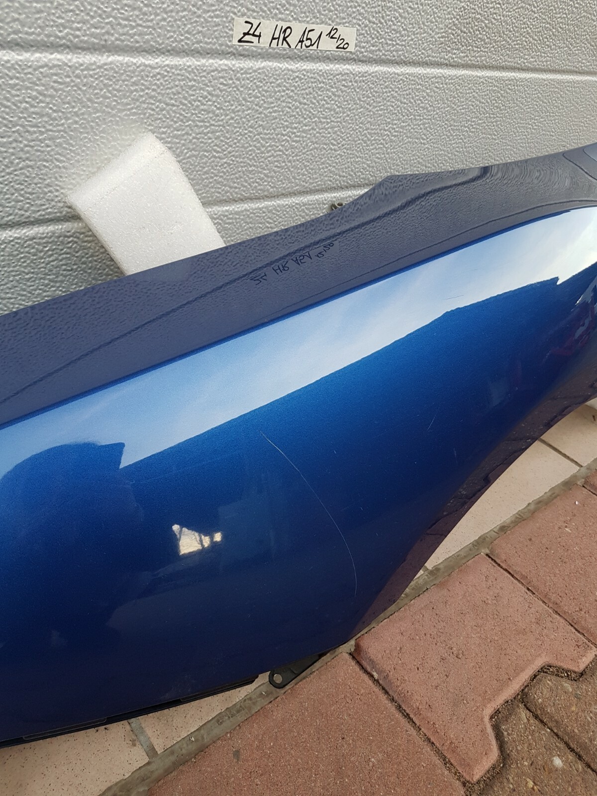 BMW Z4 E85 Seitenwand Aussenhaut Kotflügel hinten rechts ODER links Blau A51