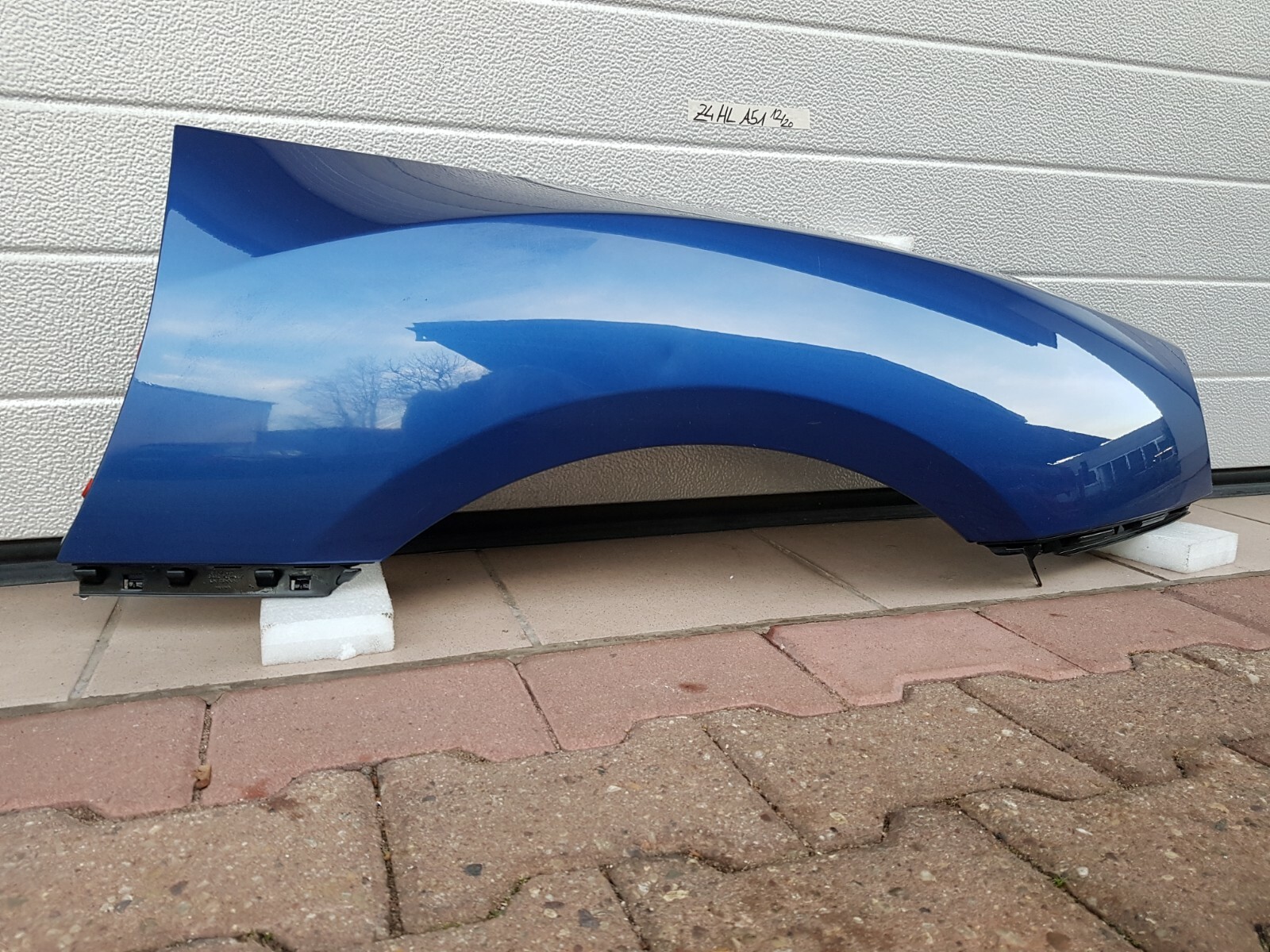 BMW Z4 E85 Seitenwand Aussenhaut Kotflügel hinten rechts ODER links Blau A51