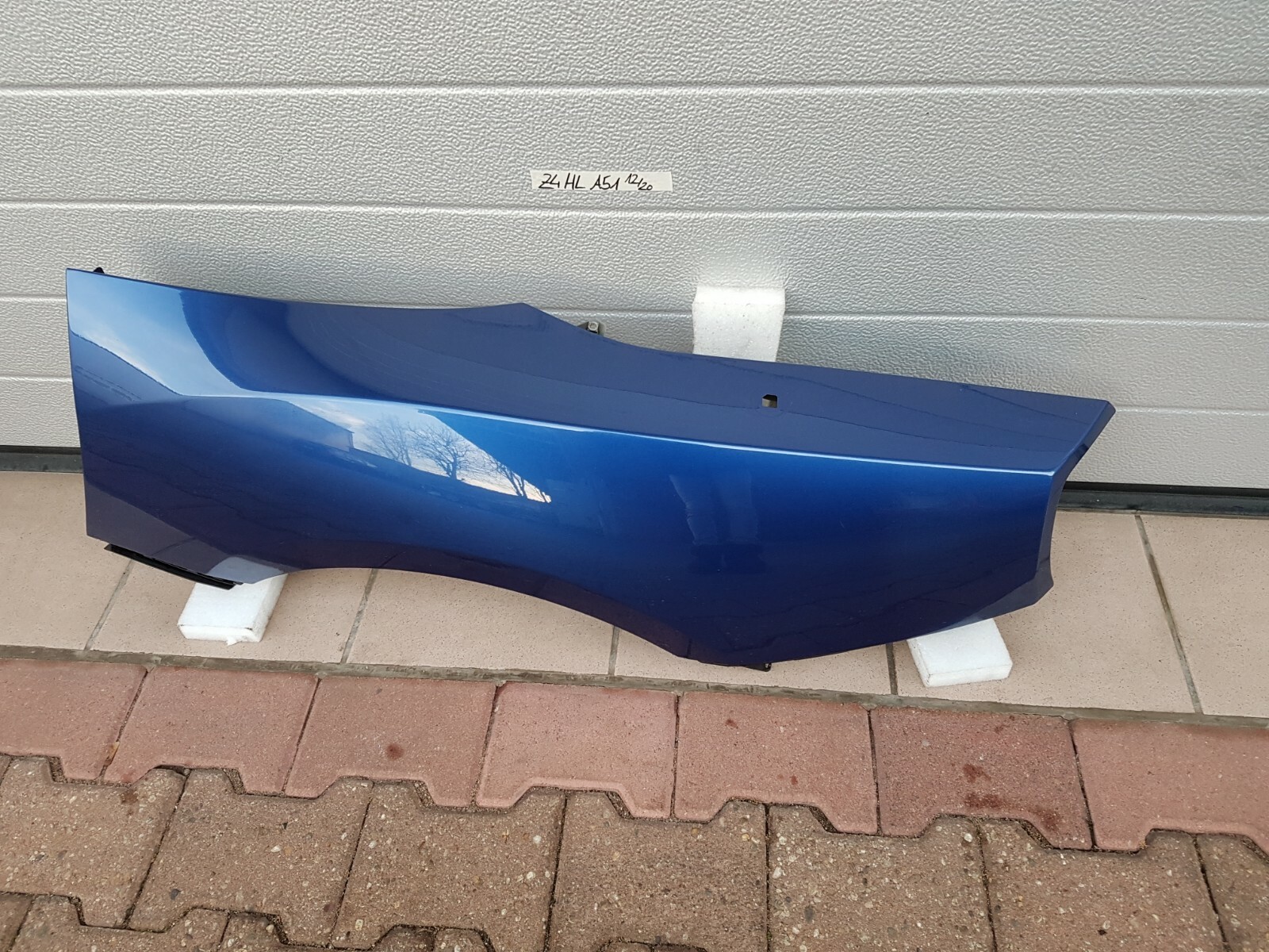 BMW Z4 E85 Seitenwand Aussenhaut Kotflügel hinten rechts ODER links Blau A51