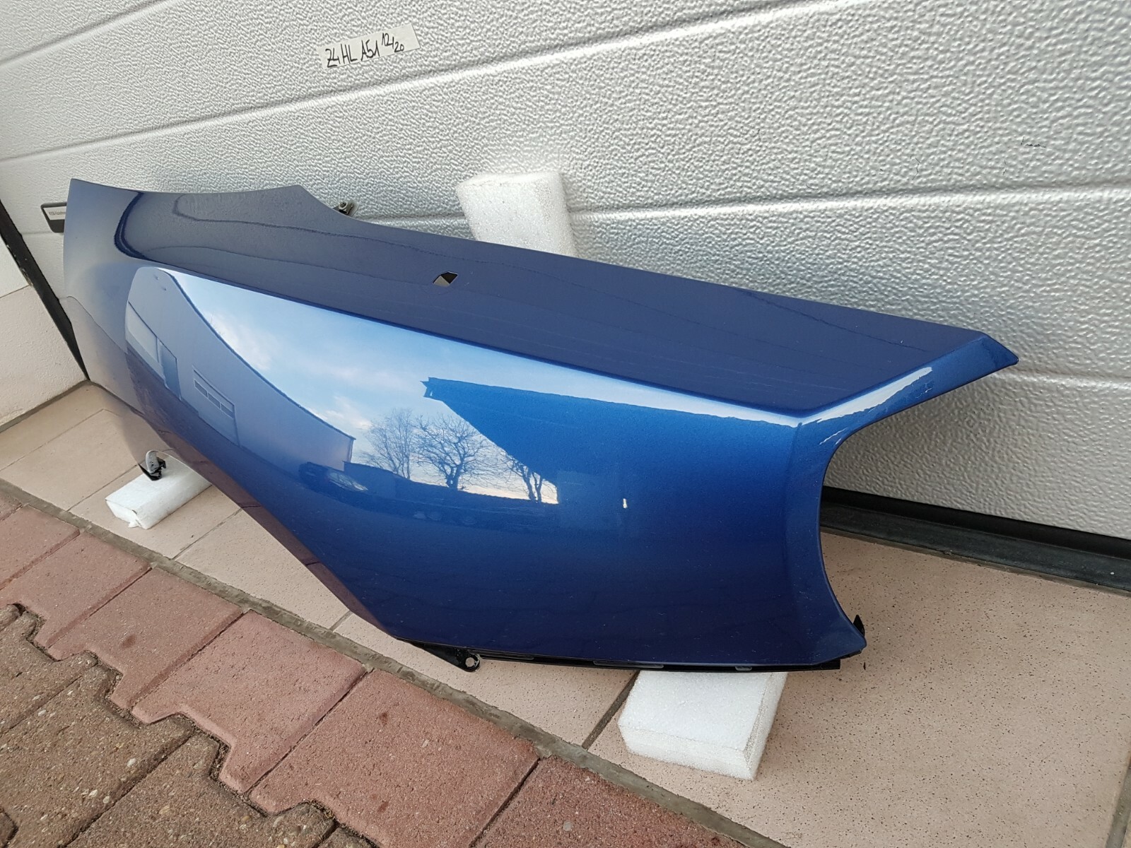 BMW Z4 E85 Seitenwand Aussenhaut Kotflügel hinten rechts ODER links Blau A51