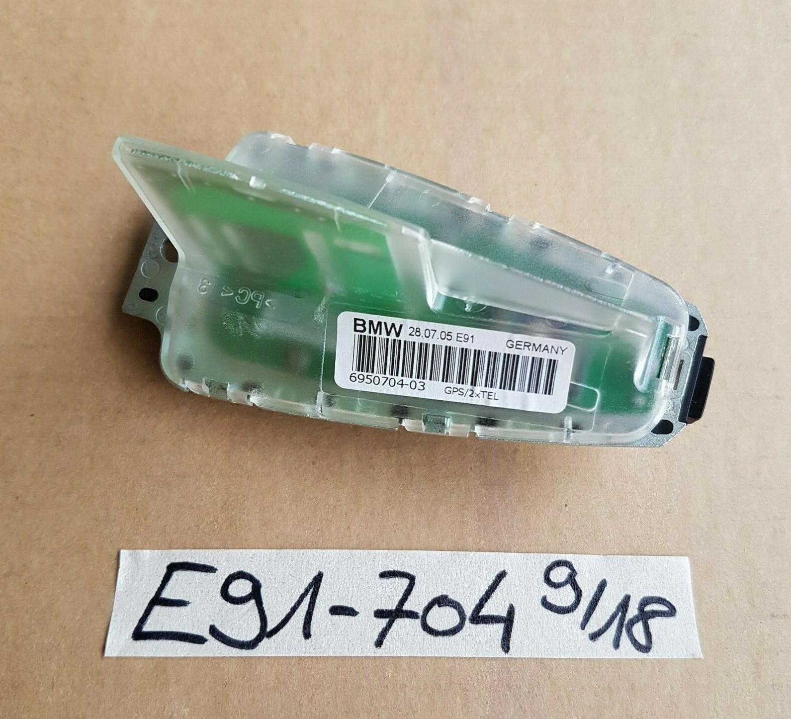 BMW E90 E91 E92  Dachantenne GPS Navi Antenne Haifisch Flosse 6950704