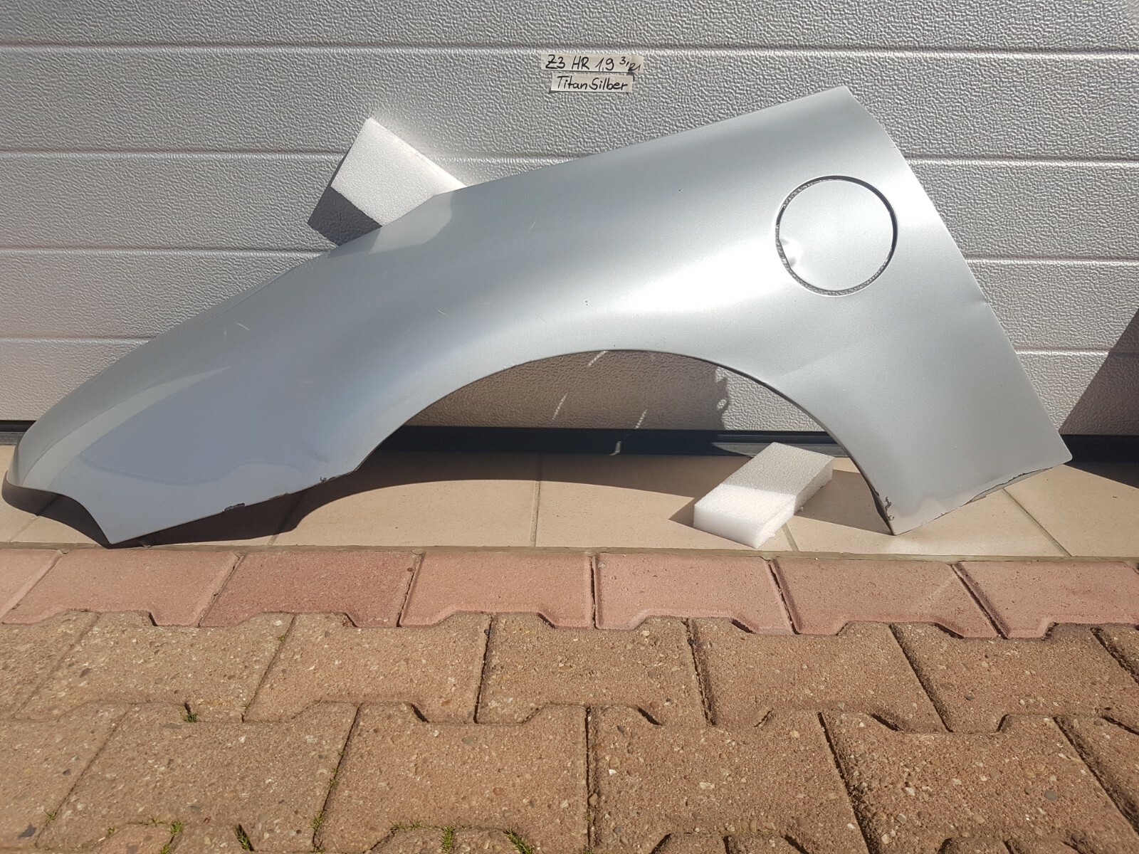 BMW Z3 Roadster Kotflügel Seitenwand schmal HINTEN RECHTS Titan Silber Metallic