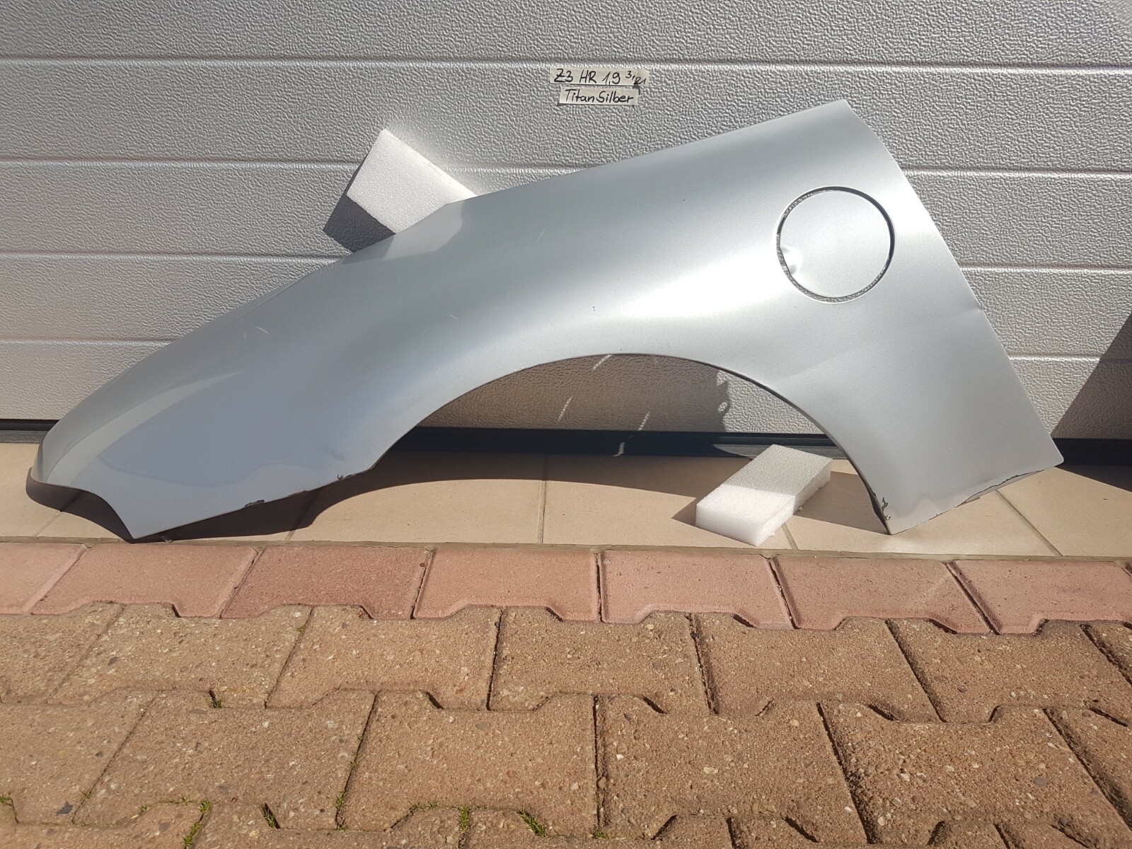 BMW Z3 Roadster Kotflügel Seitenwand schmal HINTEN RECHTS Titan Silber Metallic
